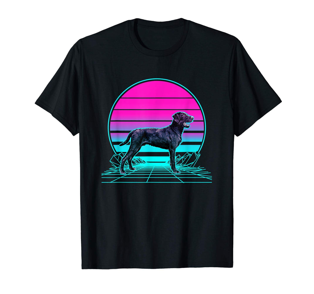 Sunset Pudelpointer T-Shirt - Casual Everyday Wear Men Women - T-Shirt, Sweatshirt, Hoodie