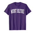 Mount Holyoke Distressed White T-Shirt - Minimalist Print for Adults - T-Shirt, Sweatshirt, Hoodie