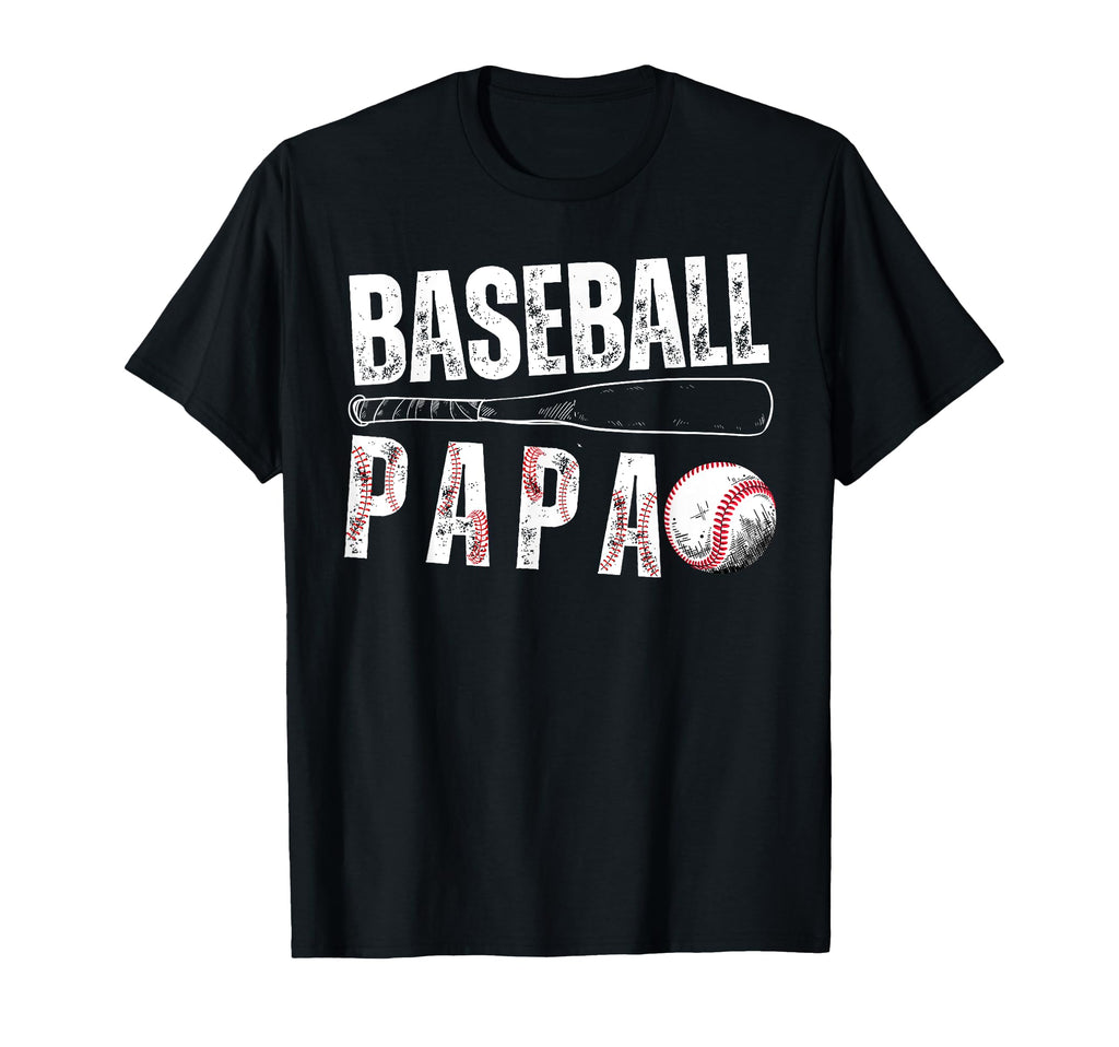 Baseball Papa Family Matching Funny T-Shirt - Graphic Print Men Women - T-Shirt, Sweatshirt, Hoodie