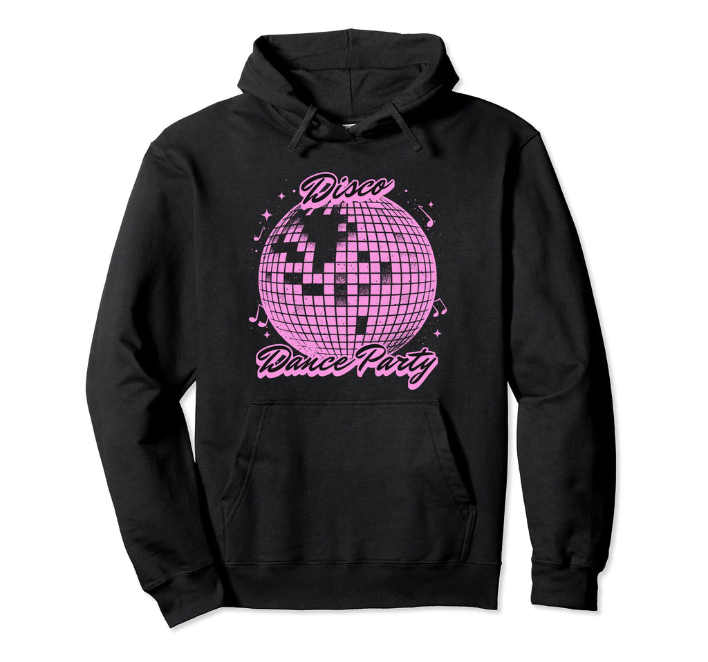 Disco Ball Dance Party 70S Music Funky Fever Hoodie - Unique Graphic Unisex - T-Shirt, Sweatshirt, Hoodie