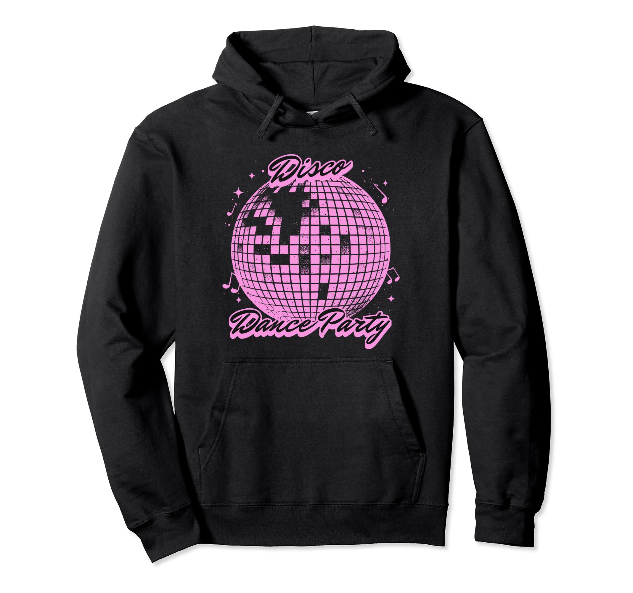 Disco Ball Dance Party 70S Music Funky Fever Hoodie - Unique Graphic Unisex - T-Shirt, Sweatshirt, Hoodie