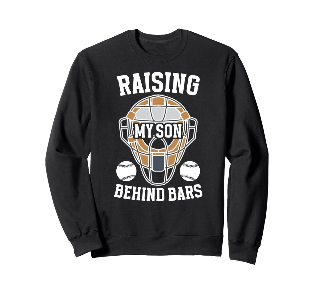 Baseball Catcher Mom Funny Mom Sweatshirt - Streetwear Style Men Women - T-Shirt, Sweatshirt, Hoodie