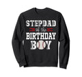 Stepdad Birthday Baseball Lover Sweatshirt - Unique Graphic for Adults - T-Shirt, Sweatshirt, Hoodie