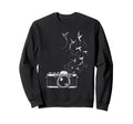 Photographer Camera Photography Sweatshirt - Minimalist Print for Adults - T-Shirt, Sweatshirt, Hoodie