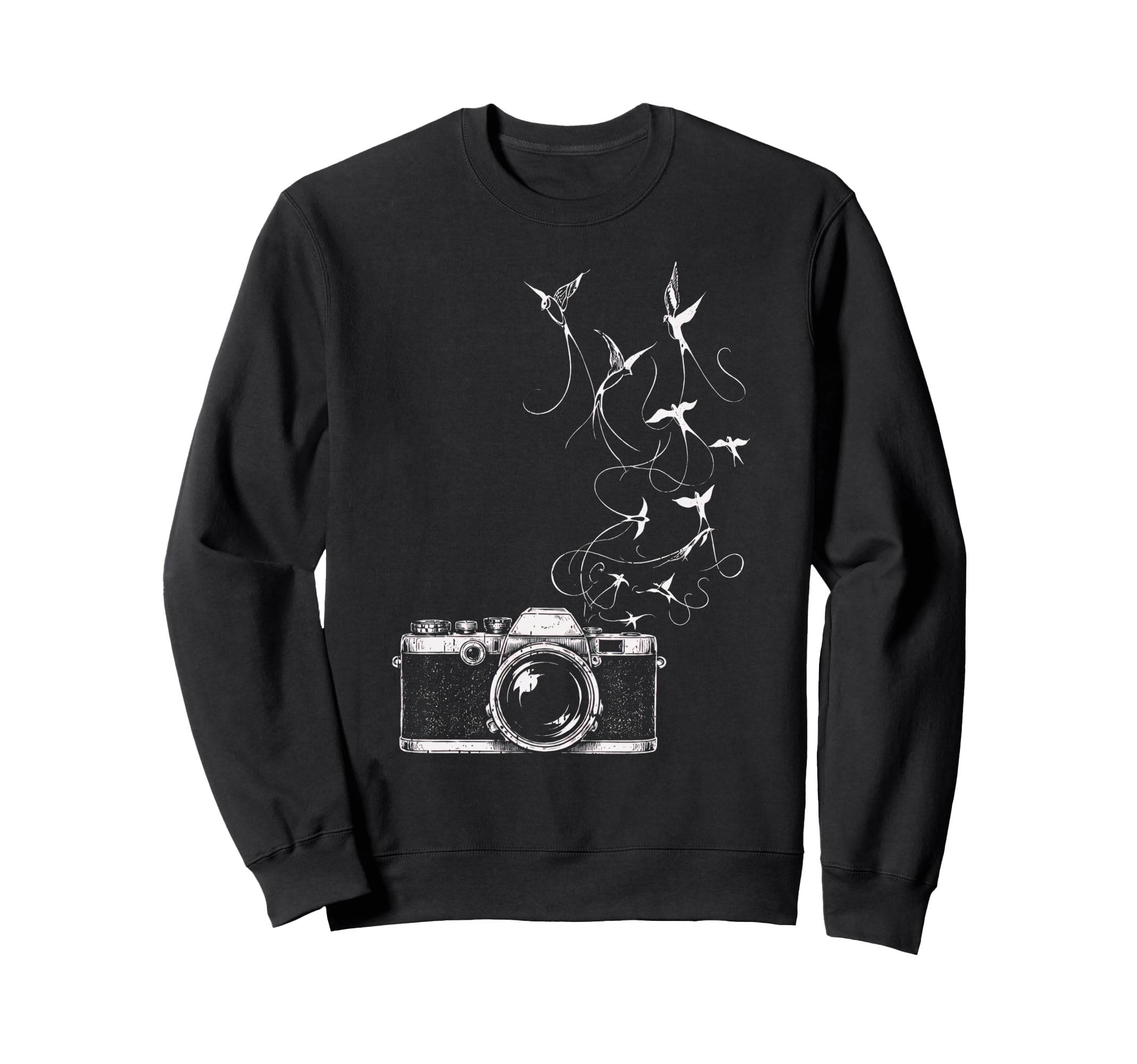 Photographer Camera Photography Sweatshirt - Minimalist Print for Adults - T-Shirt, Sweatshirt, Hoodie