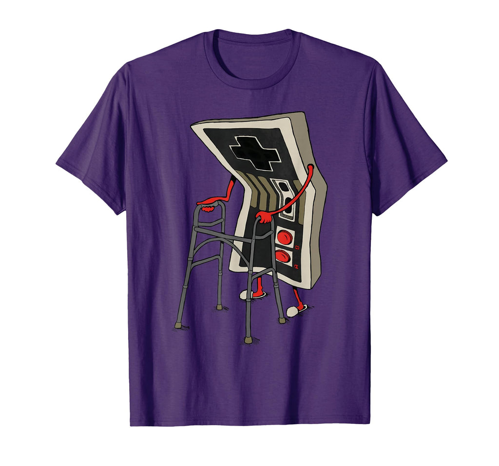 Funny Old Gamer Gaming 80S 90S Video T-Shirt - Streetwear Style Unisex - T-Shirt, Sweatshirt, Hoodie