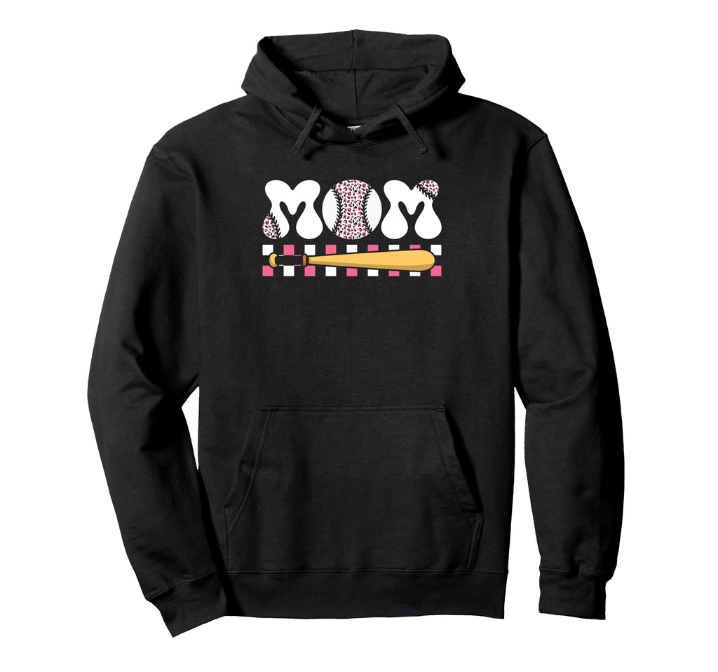 Baseball Softball Mom Mothers Day Hoodie - Minimalist Print Unisex - T-Shirt, Sweatshirt, Hoodie