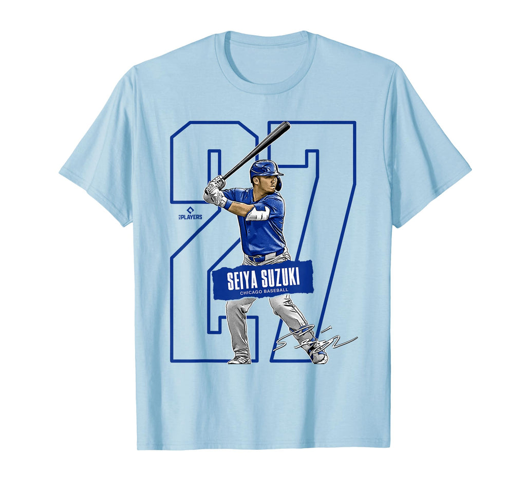 Seiya Suzuki Chicago Baseball T-Shirt - Fun Novelty Design for Adults - T-Shirt, Sweatshirt, Hoodie