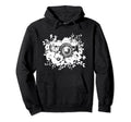 Photographer Camera Flowers Hoodie - Casual Everyday Wear for Adults - T-Shirt, Sweatshirt, Hoodie