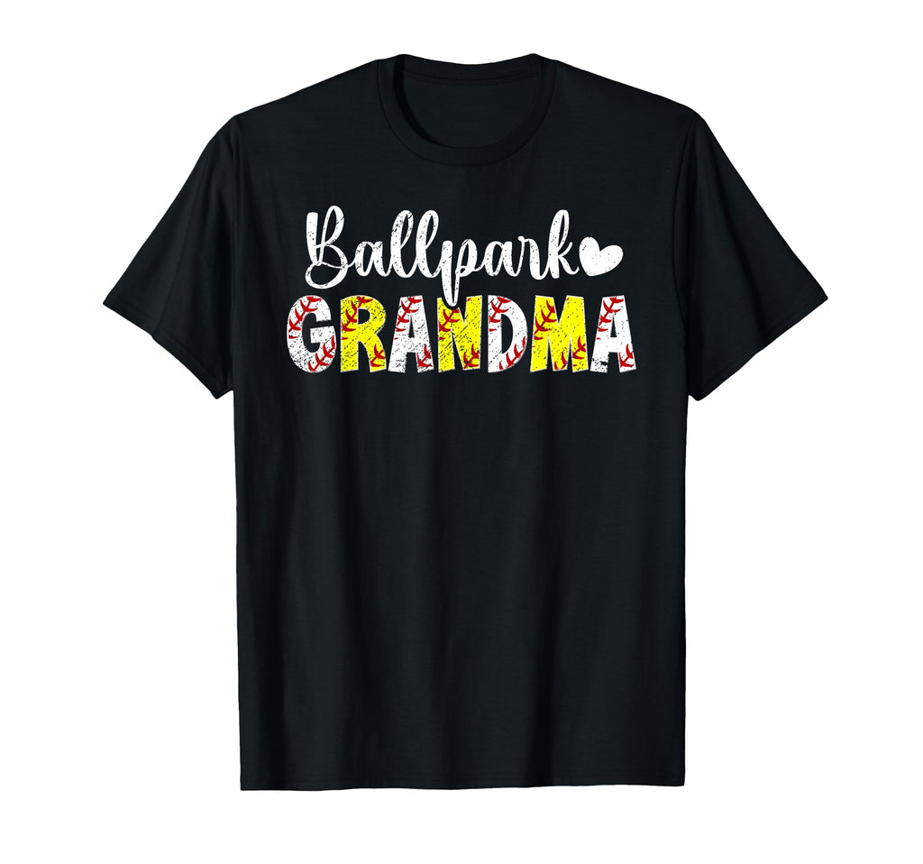 Ballpark Grandma Proud Baseball T-Shirt - Casual Everyday Wear for Adults - T-Shirt, Sweatshirt, Hoodie