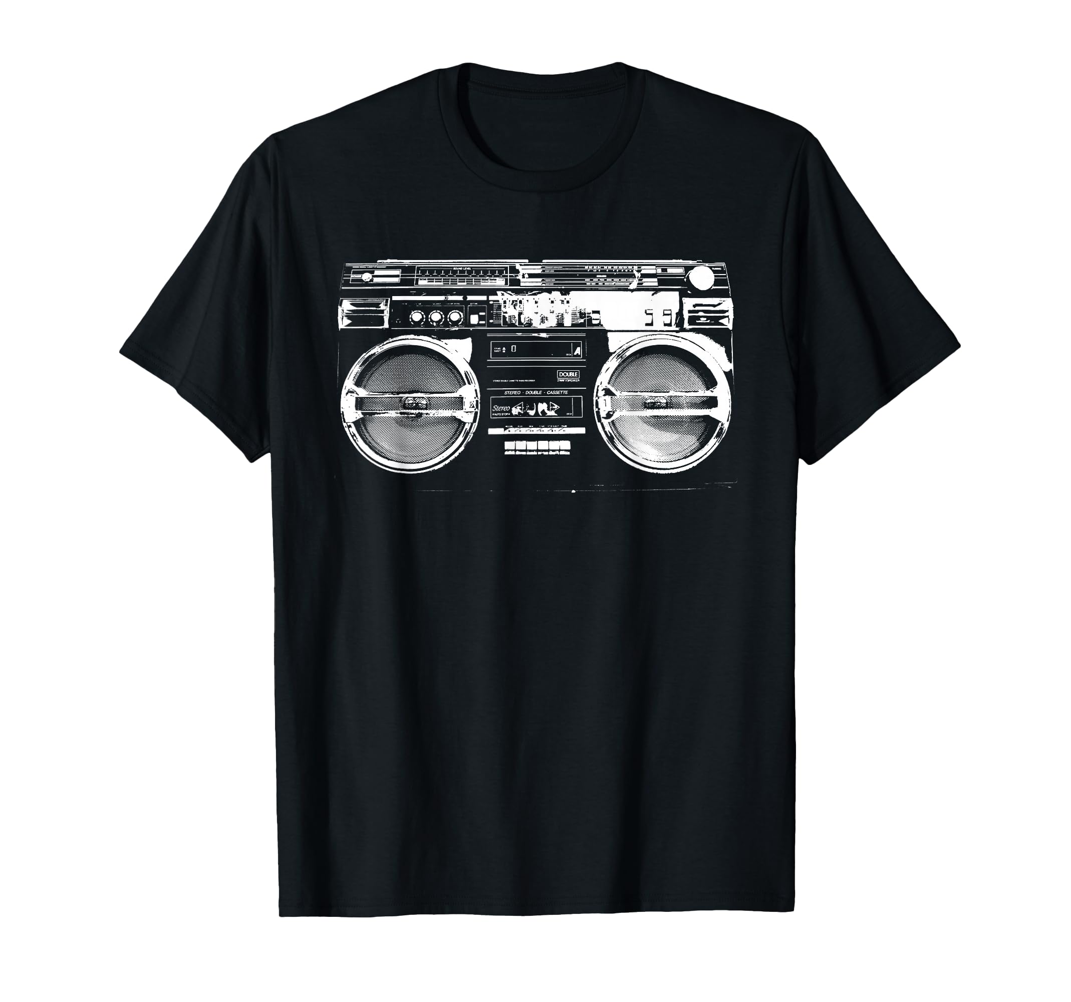 Ghetto Blaster Boom Box 80S 90S Hip Hip T-Shirt - Graphic Print for Adults - T-Shirt, Sweatshirt, Hoodie