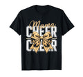 Cheer Mom Mother Bow Cheerleader Game T-Shirt - Custom Art Print Unisex - T-Shirt, Sweatshirt, Hoodie