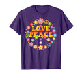 Peace Sign Love 60S 70S Tie Die Hippie T-Shirt - Streetwear Style Unisex - T-Shirt, Sweatshirt, Hoodie