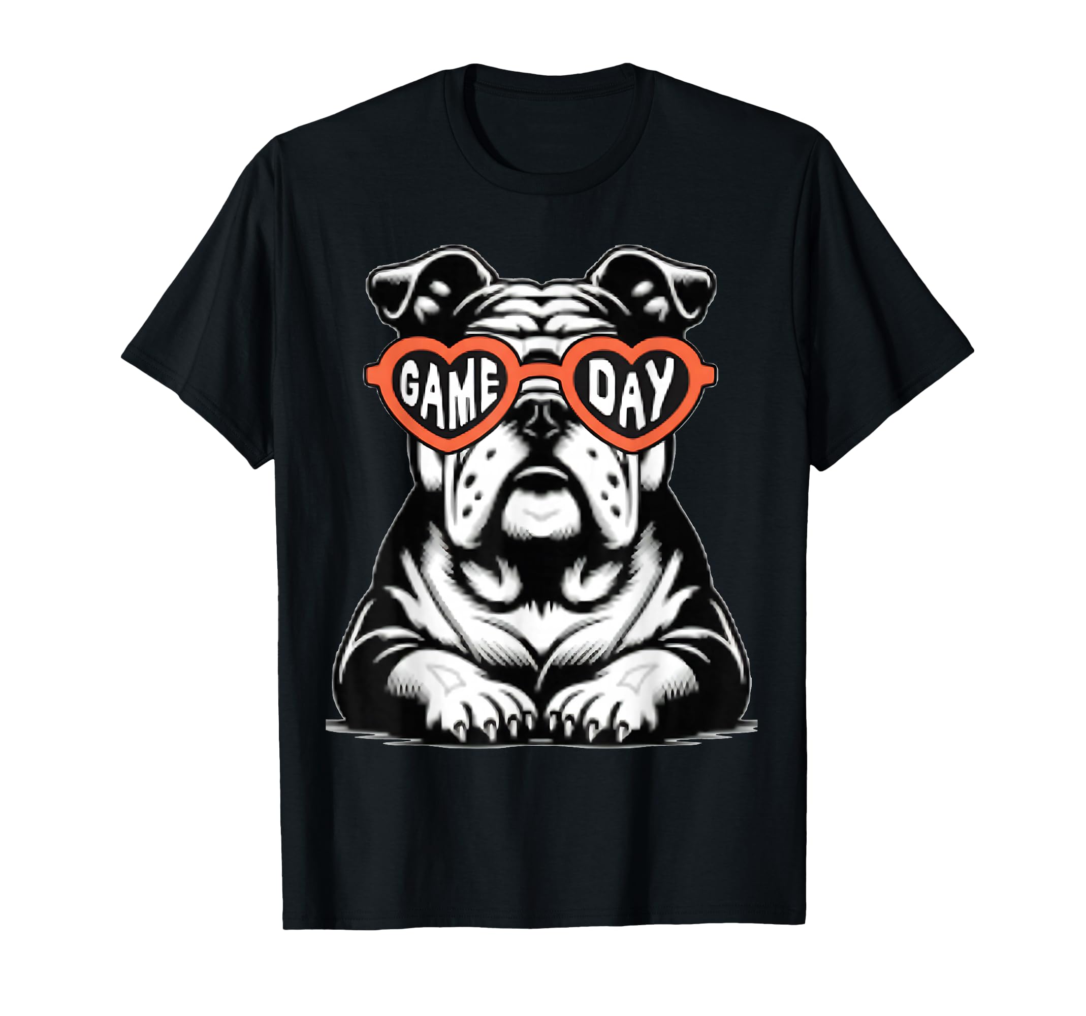 Bulldog Mascot Sports Fan Football T-Shirt - Novelty Apparel Unisex - T-Shirt, Sweatshirt, Hoodie