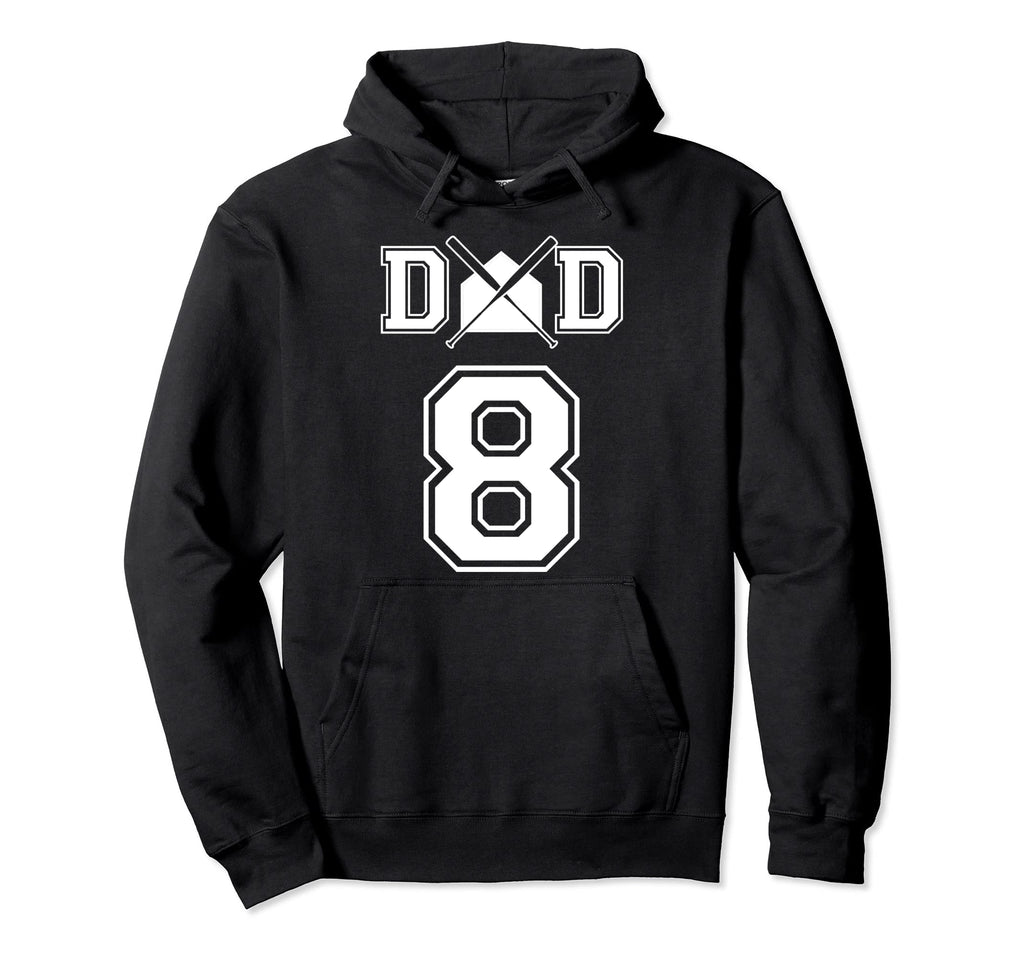 Number 8 Players Biggest Fan Hoodie - Casual Everyday Wear for Adults - T-Shirt, Sweatshirt, Hoodie
