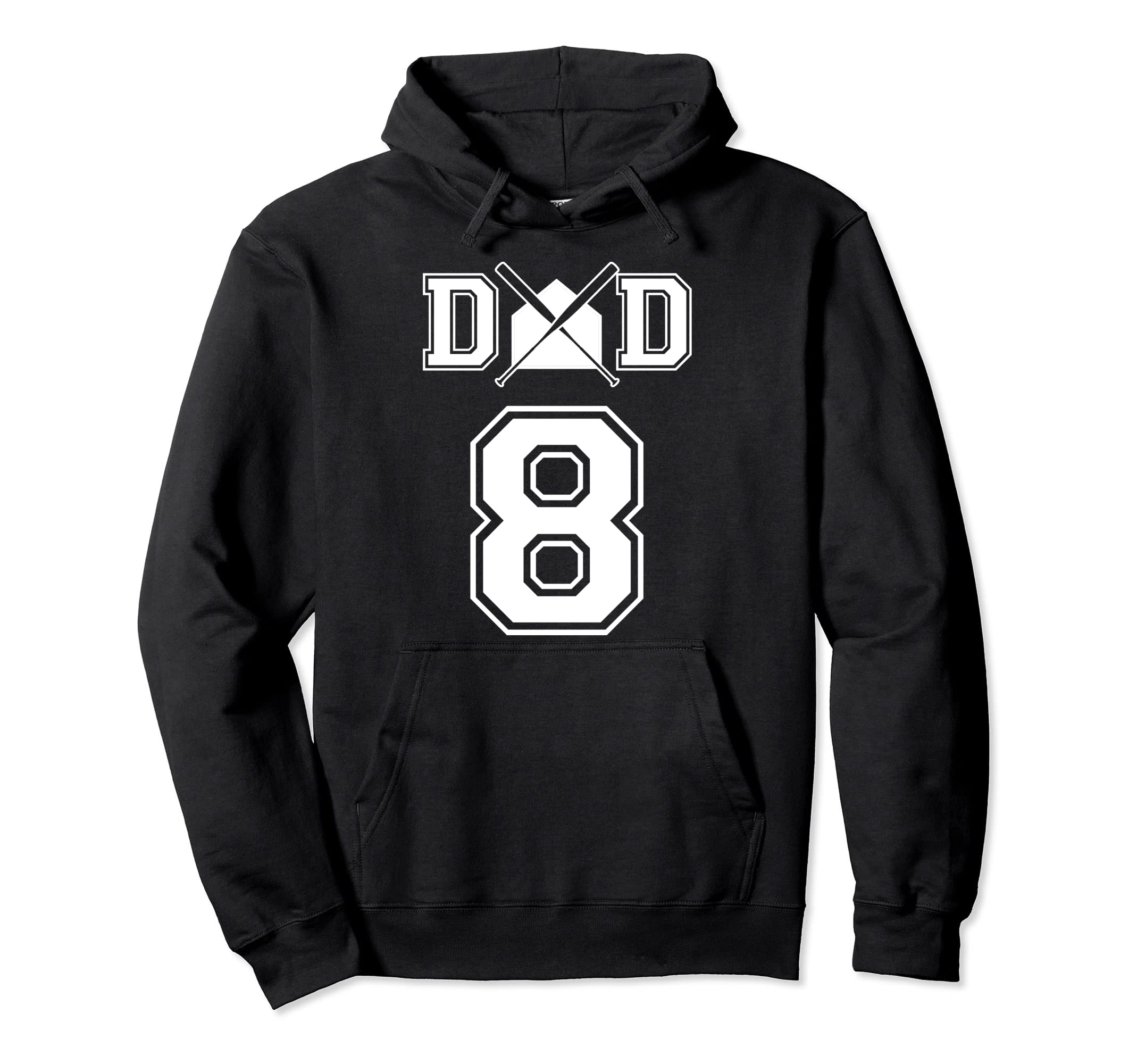 Number 8 Players Biggest Fan Hoodie - Casual Everyday Wear for Adults - T-Shirt, Sweatshirt, Hoodie