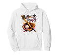 Ballpark Poppy Softball And Hoodie - Casual Everyday Wear for Adults - T-Shirt, Sweatshirt, Hoodie