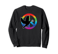 Dove Free Bird Peace Sign Love Sweatshirt - Novelty Apparel for Adults - T-Shirt, Sweatshirt, Hoodie