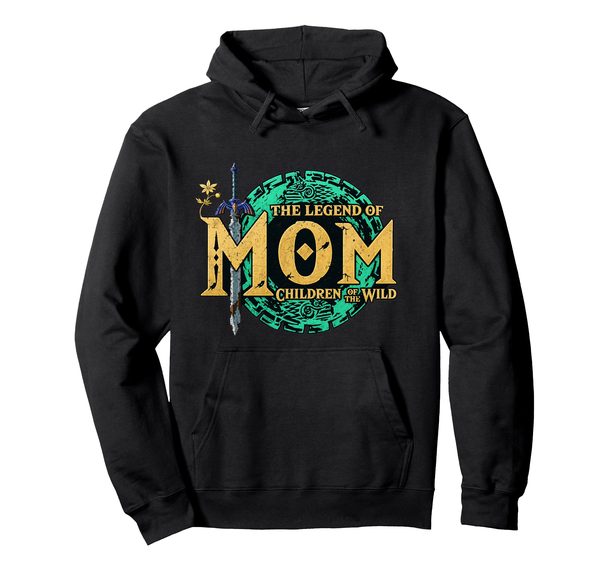 Legend Mom Children Wild Mothers Day Hoodie - Fun Novelty Design Men Women - T-Shirt, Sweatshirt, Hoodie