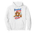 Baseball Moms Club Baseball Mama Game Hoodie - Streetwear Style for Adults - T-Shirt, Sweatshirt, Hoodie