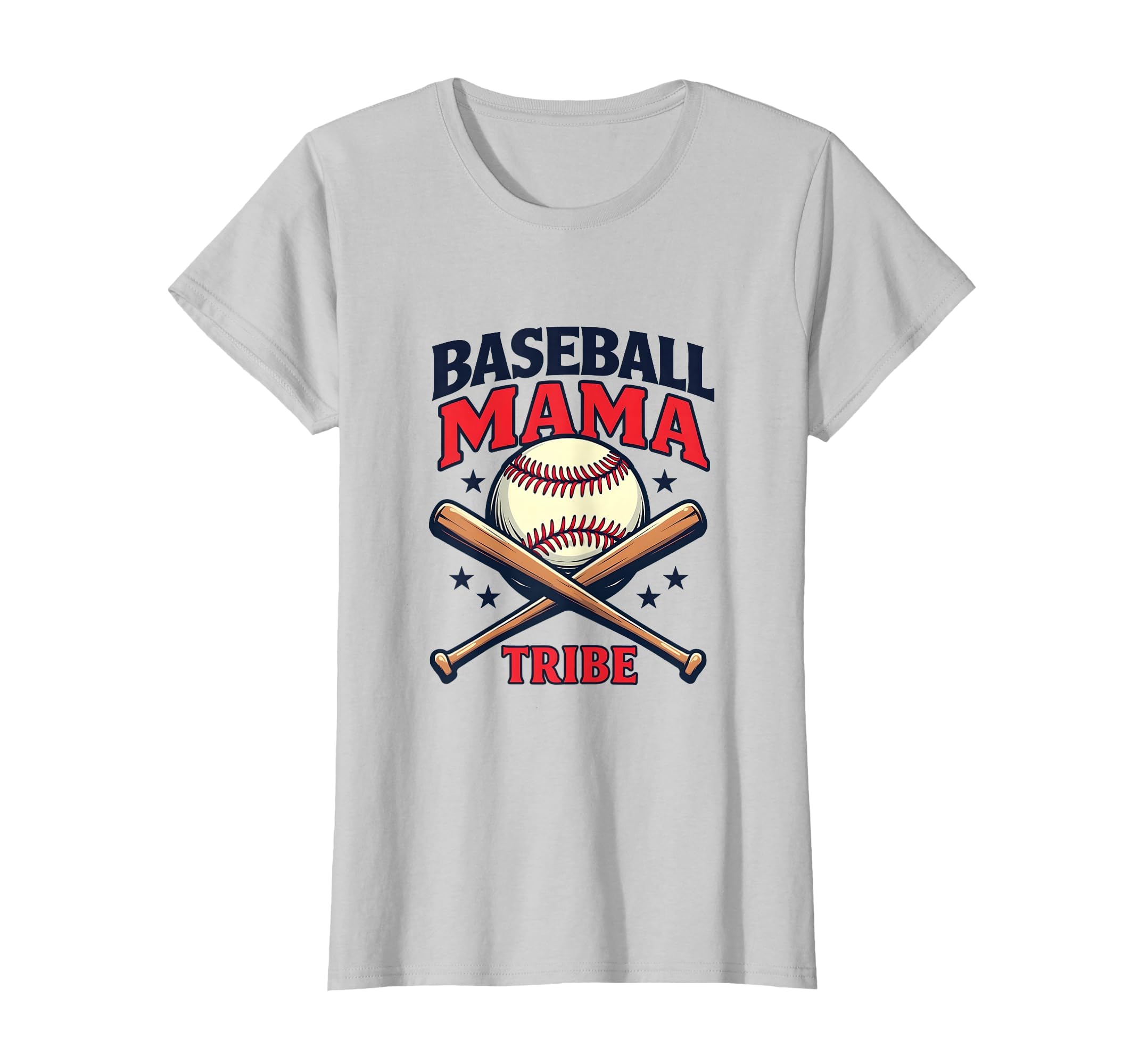 Baseball Mama Tribe Proud Sports Mom T-Shirt - Novelty Apparel for Adults - T-Shirt, Sweatshirt, Hoodie