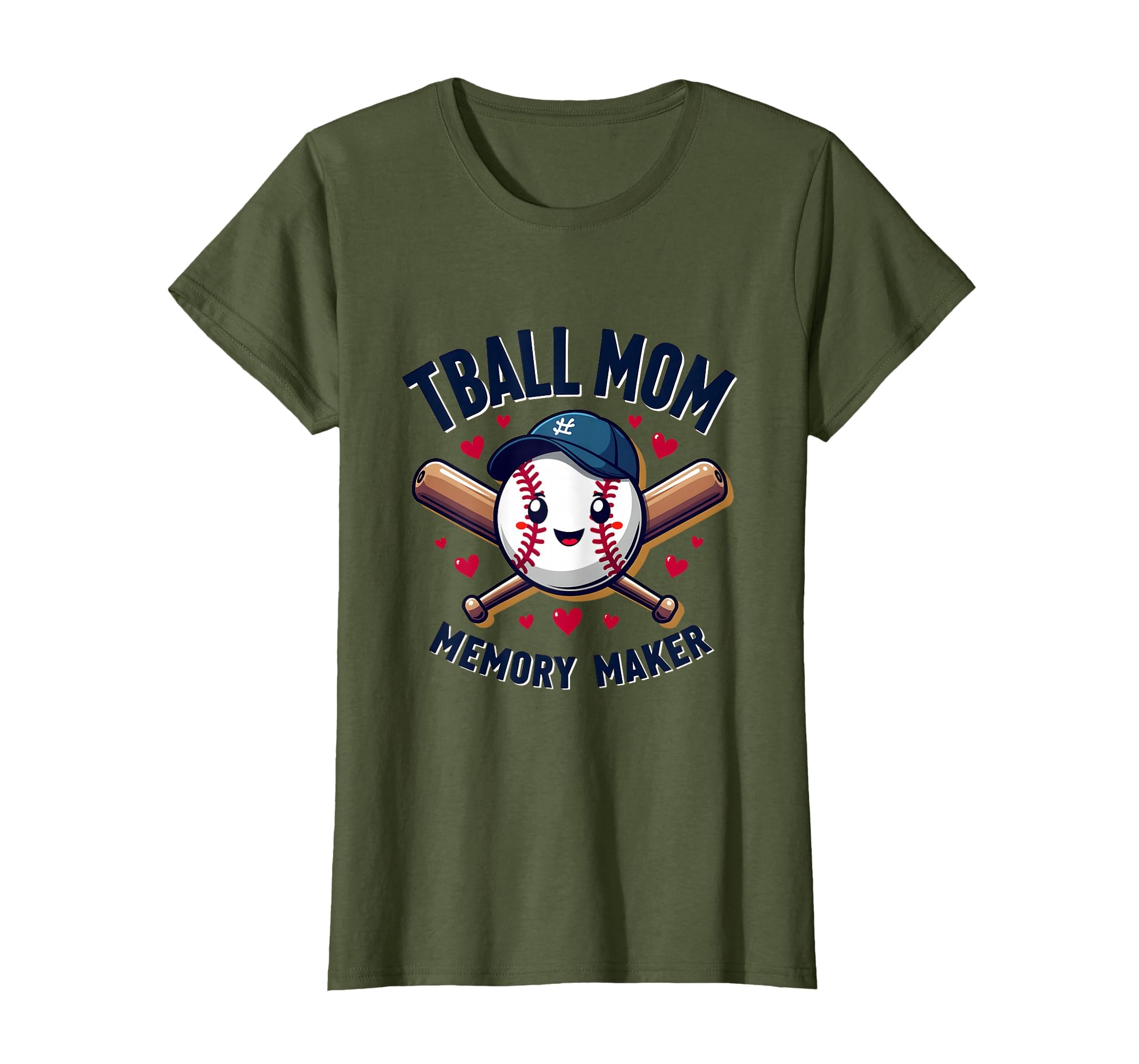 Tball Mom Memory Maker Baseball T-Shirt - Streetwear Style for Adults - T-Shirt, Sweatshirt, Hoodie