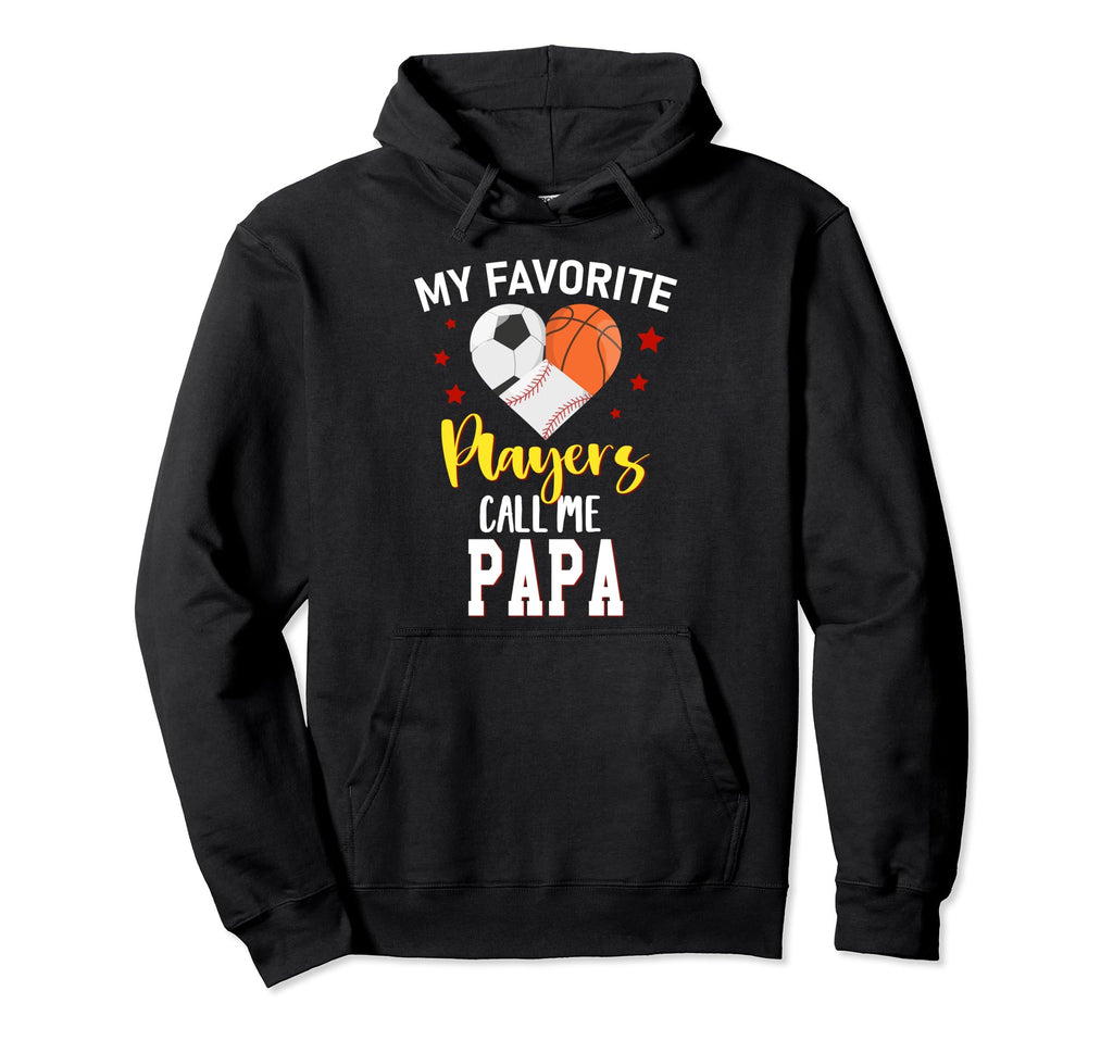 My Favorite Players Baseball Hoodie - Casual Everyday Wear Men Women - T-Shirt, Sweatshirt, Hoodie
