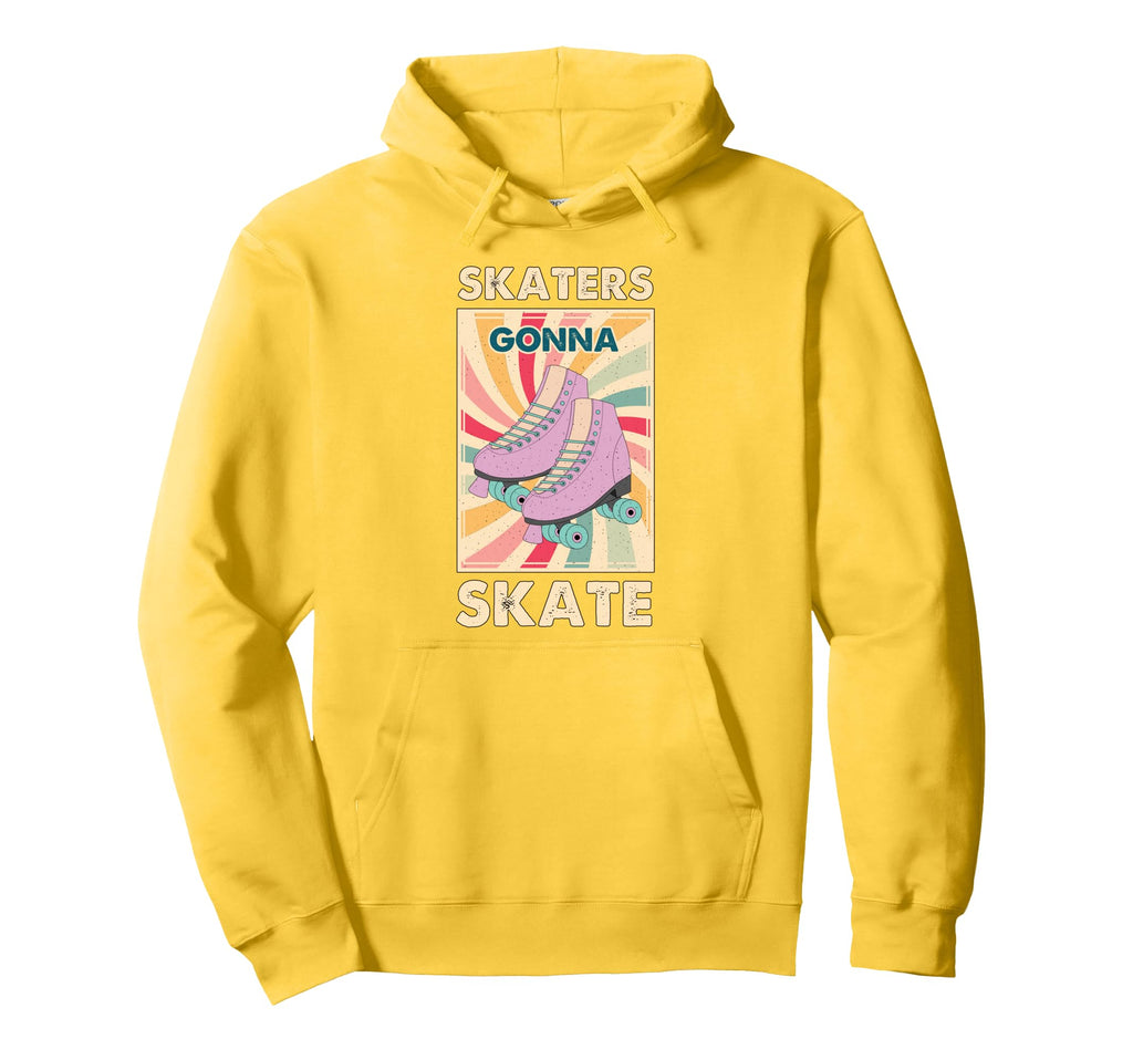 70S 80S Roller Skating Funny Skaters Hoodie - Streetwear Style Men Women - T-Shirt, Sweatshirt, Hoodie