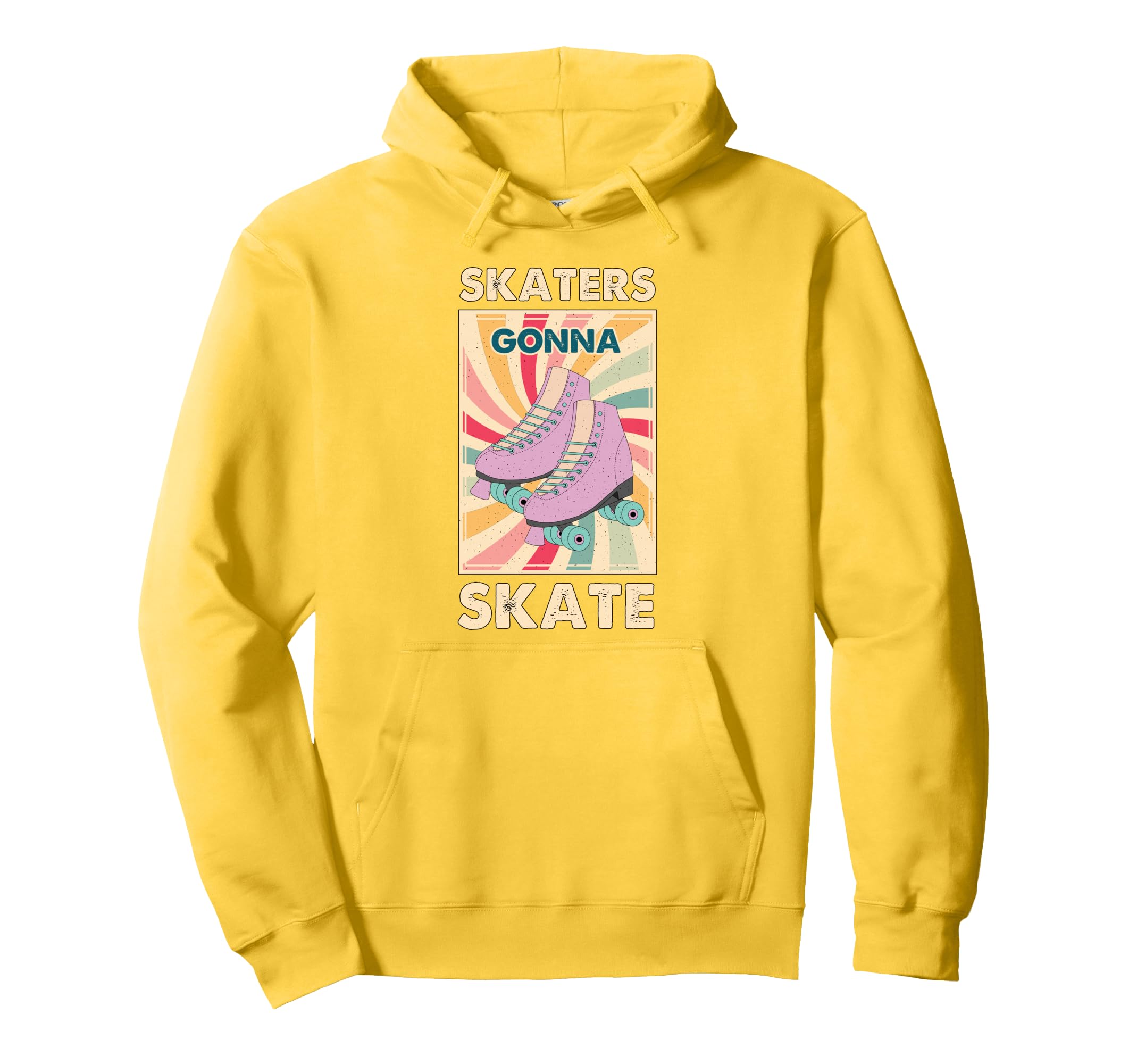 70S 80S Roller Skating Funny Skaters Hoodie - Streetwear Style Men Women - T-Shirt, Sweatshirt, Hoodie