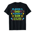 Gaming Fathers Day Gamer Dad And Son T-Shirt - Custom Art Print Men Women - T-Shirt, Sweatshirt, Hoodie