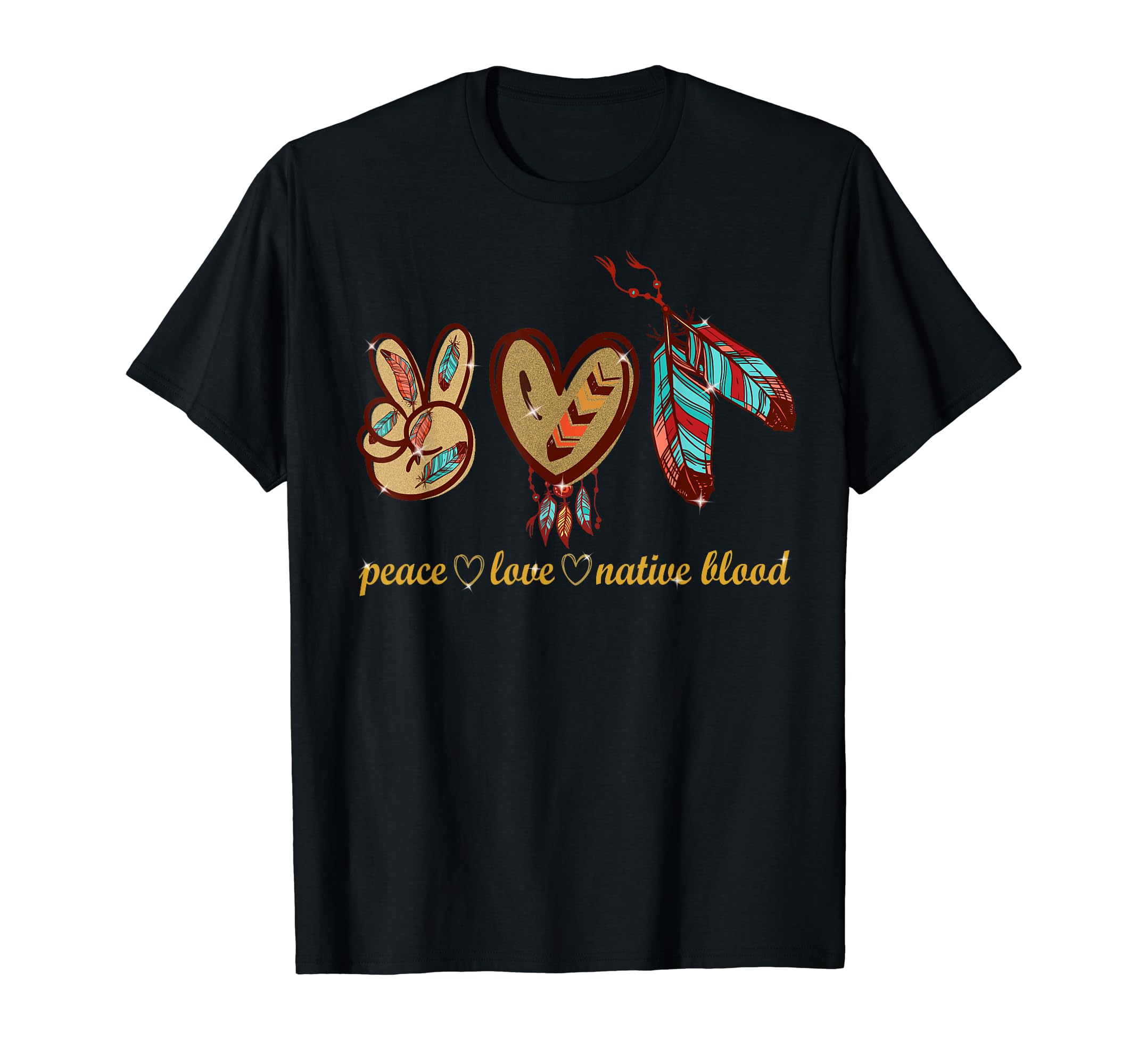 Native American Heritage Month Peace T-Shirt - Graphic Print for Adults - T-Shirt, Sweatshirt, Hoodie