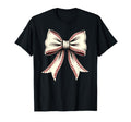 Baseball Coquette Bow Mommy T-Shirt - Casual Everyday Wear Unisex - T-Shirt, Sweatshirt, Hoodie