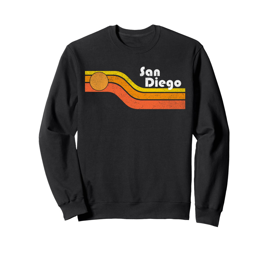 San Diego 70S 80S Sweatshirt - Casual Everyday Wear Unisex - T-Shirt, Sweatshirt, Hoodie