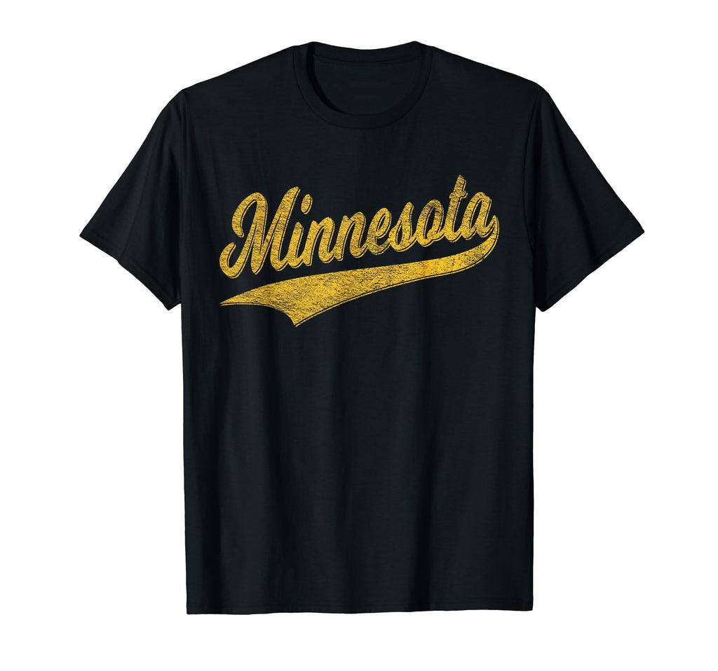 State Minnesota Varsity Script Sports T-Shirt - Unique Graphic for Adults - T-Shirt, Sweatshirt, Hoodie