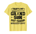 Thats My Grandson Baseball Poppy T-Shirt - Aesthetic Graphic Unisex - T-Shirt, Sweatshirt, Hoodie