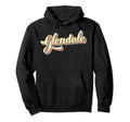 Glendale Art Baseball Font Hoodie - Custom Art Print Unisex - T-Shirt, Sweatshirt, Hoodie