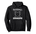 Baseball Grandma Family Matching Hoodie - Custom Art Print for Adults - T-Shirt, Sweatshirt, Hoodie