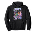 Soft Life Aesthetic Y2K Pastel Hoodie - Custom Art Print Men Women - T-Shirt, Sweatshirt, Hoodie