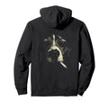 Beagle Smoking Cigarette Grunge Hoodie - Fun Novelty Design for Adults - T-Shirt, Sweatshirt, Hoodie