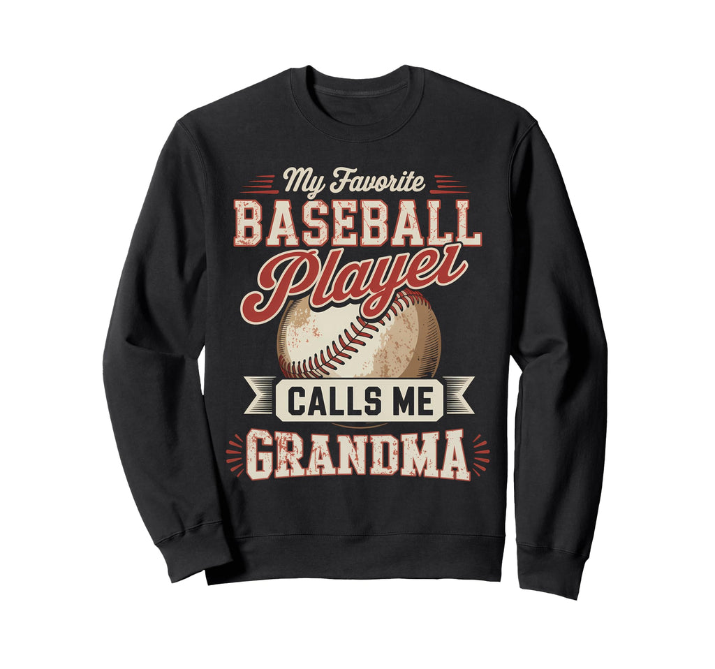 My Favorite Baseball Player Calls Sweatshirt - Minimalist Print Men Women - T-Shirt, Sweatshirt, Hoodie