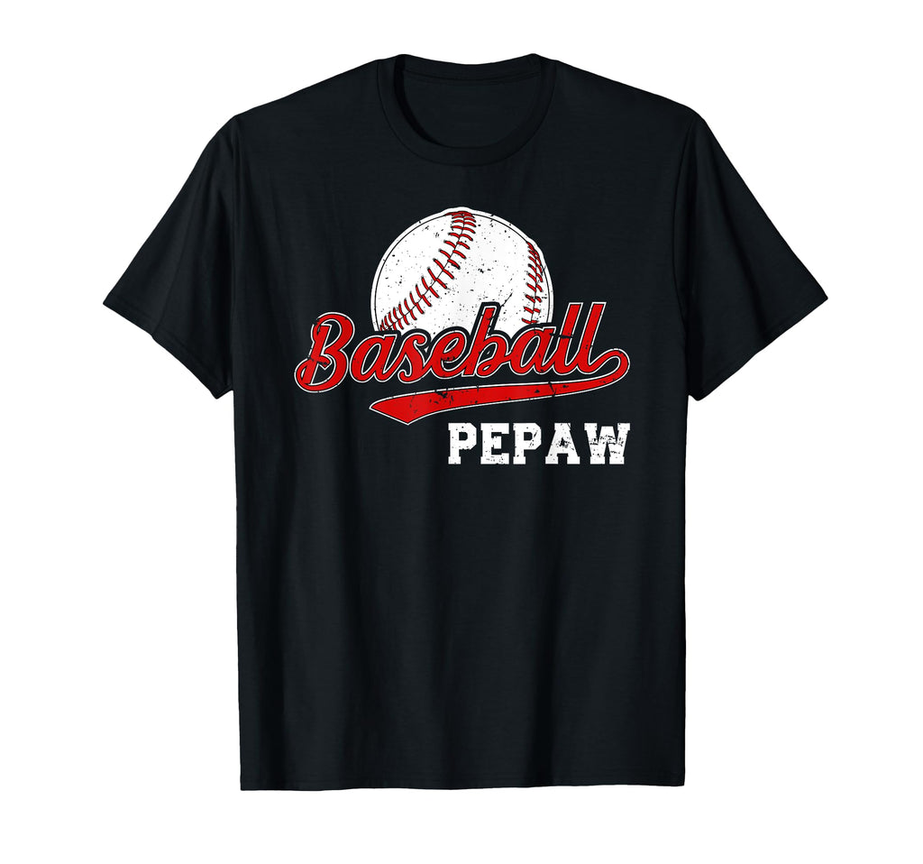 Baseball Pepaw Grandpa Pepaw T-Shirt - Aesthetic Graphic for Adults - T-Shirt, Sweatshirt, Hoodie