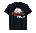 Baseball Pepaw Grandpa Pepaw T-Shirt - Aesthetic Graphic for Adults - T-Shirt, Sweatshirt, Hoodie