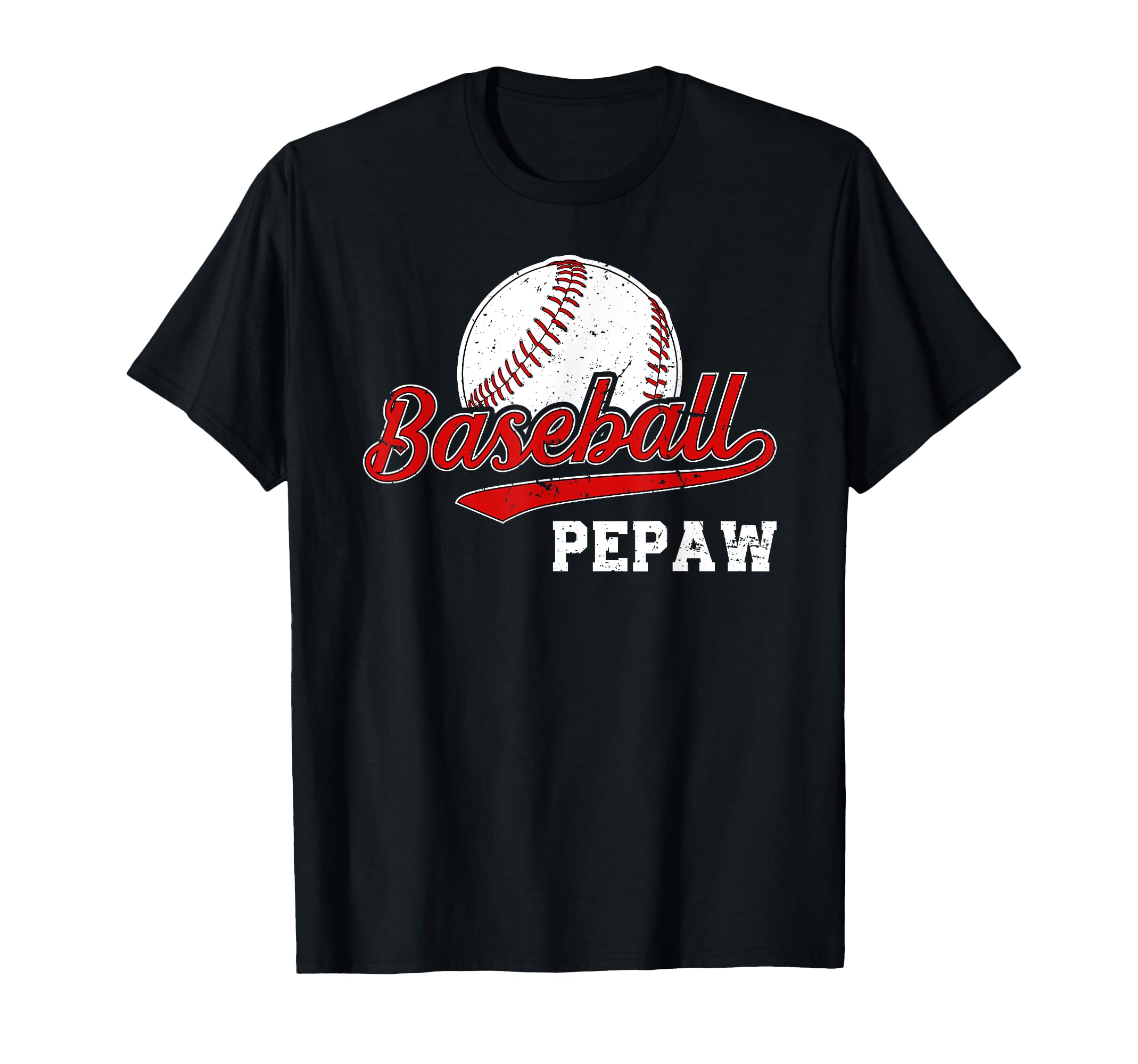Baseball Pepaw Grandpa Pepaw T-Shirt - Aesthetic Graphic for Adults - T-Shirt, Sweatshirt, Hoodie