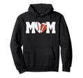 Football Baseball Mom Baseball Football Hoodie - Custom Art Print Unisex - T-Shirt, Sweatshirt, Hoodie
