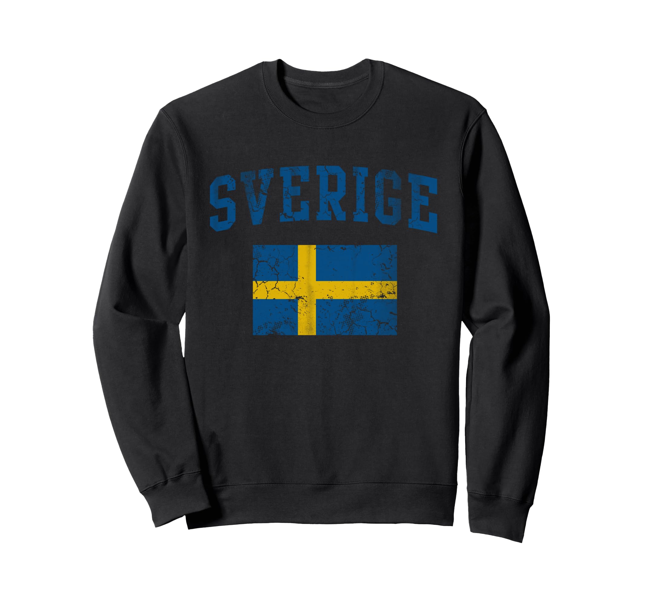 Sverige Sweden Swedish Flag Home Sweatshirt - Streetwear Style for Adults - T-Shirt, Sweatshirt, Hoodie
