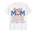 Baseball Mom My Wallet Is Empty My Heart T-Shirt - Unique Graphic Unisex - T-Shirt, Sweatshirt, Hoodie