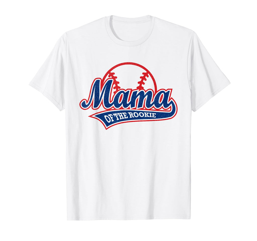 Funny Baseball Mama Rookie T-Shirt - Novelty Apparel Unisex - T-Shirt, Sweatshirt, Hoodie