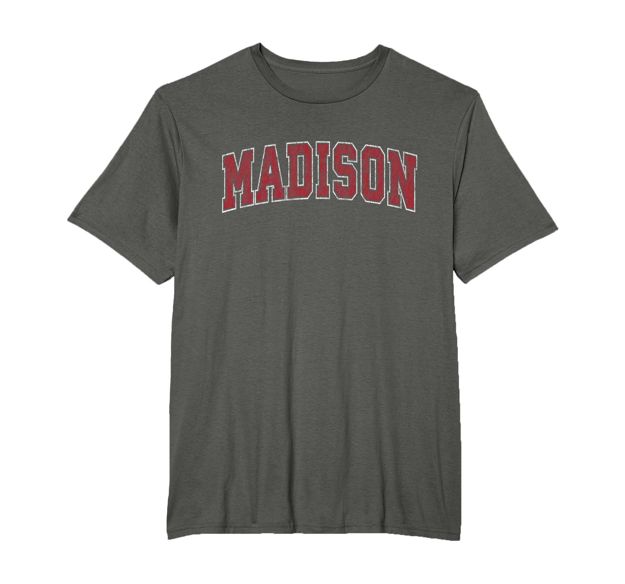 Madison Wisconsin Wi Athletic Sports T-Shirt - Streetwear Style for Adults - T-Shirt, Sweatshirt, Hoodie