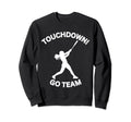 Baseball Football Mash Up Touchdown Sweatshirt - Unique Graphic for Adults - T-Shirt, Sweatshirt, Hoodie