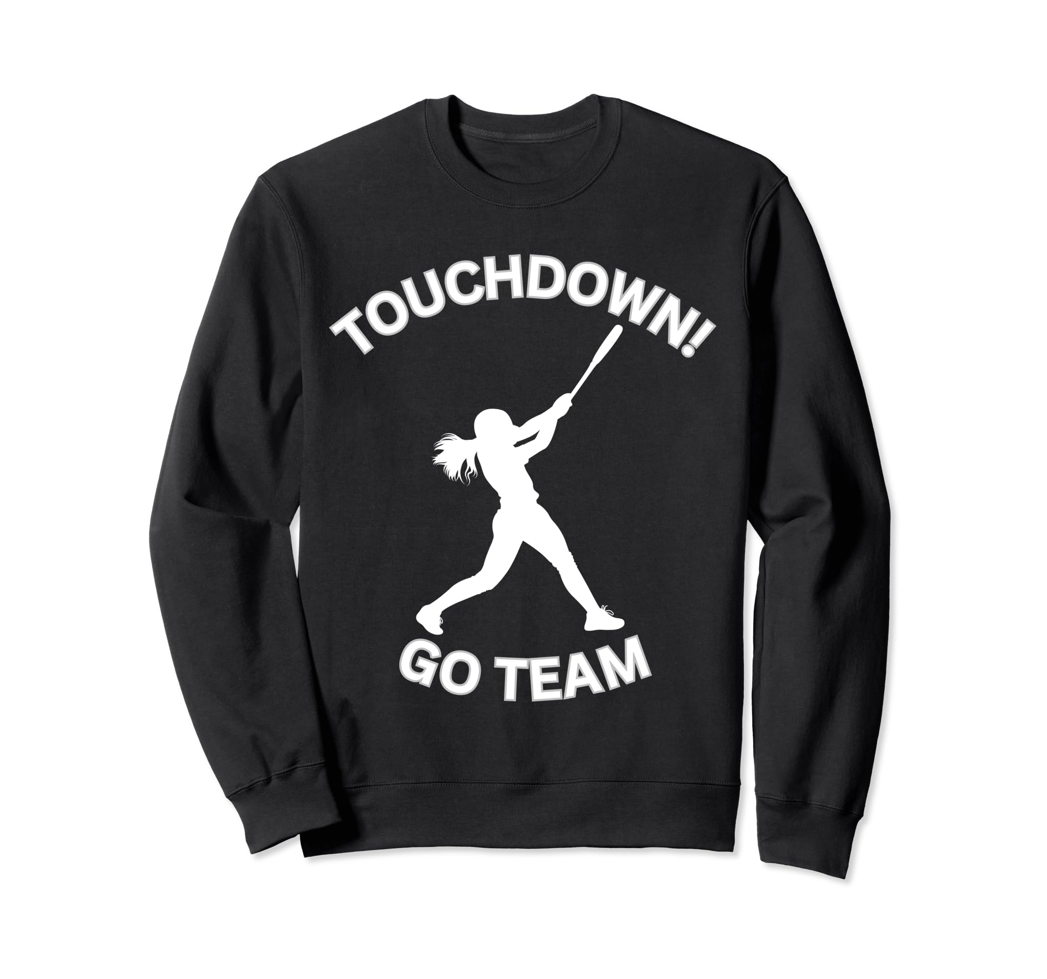 Baseball Football Mash Up Touchdown Sweatshirt - Unique Graphic for Adults - T-Shirt, Sweatshirt, Hoodie